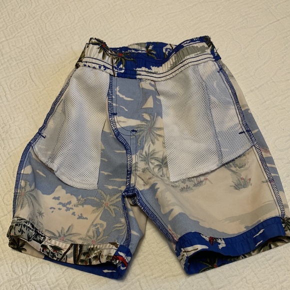 12-18m (4/$20) Tropical Islands Print Swim Trunks by Old Navy - Picture 15 of 16